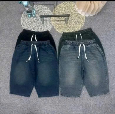 Quần ngố bò jean nữ - Ảnh 2