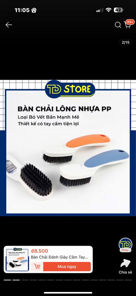 Bàn chải đánh giày