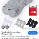 Tất thế north face fake - Ảnh 6