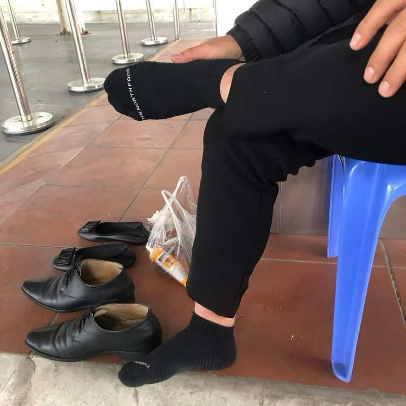 Combo 10 tất the north face fake - Ảnh 2