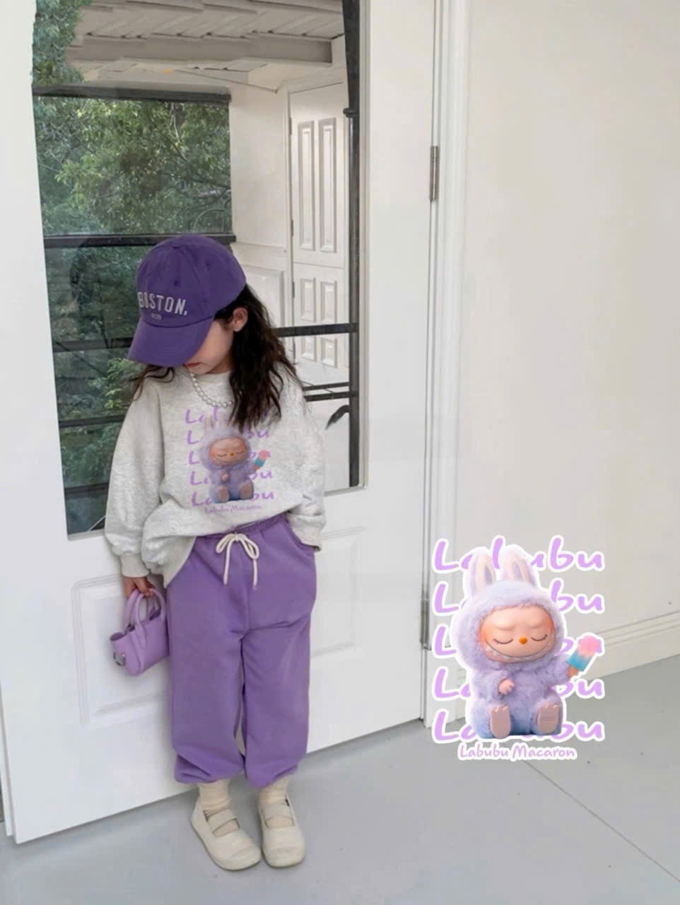 Bộ bé gái labubu - Ảnh 4