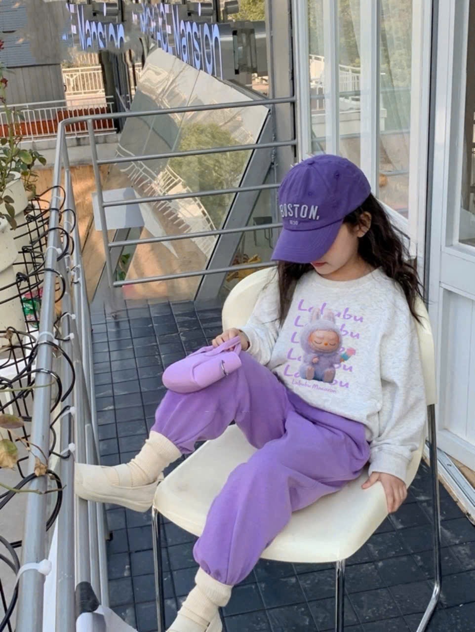 Bộ bé gái labubu - Ảnh 2