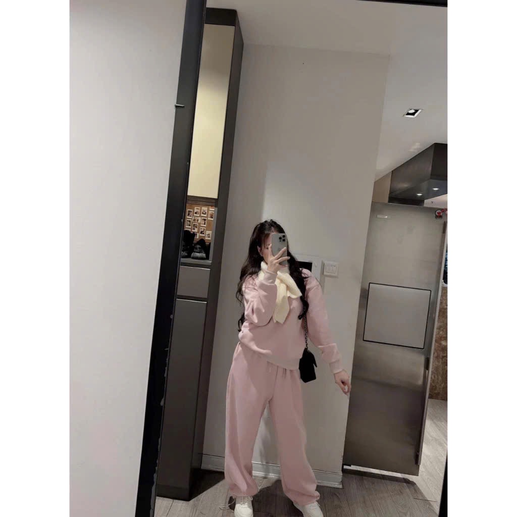 Bộ nỉ bông thêu mịcky - Ảnh 4