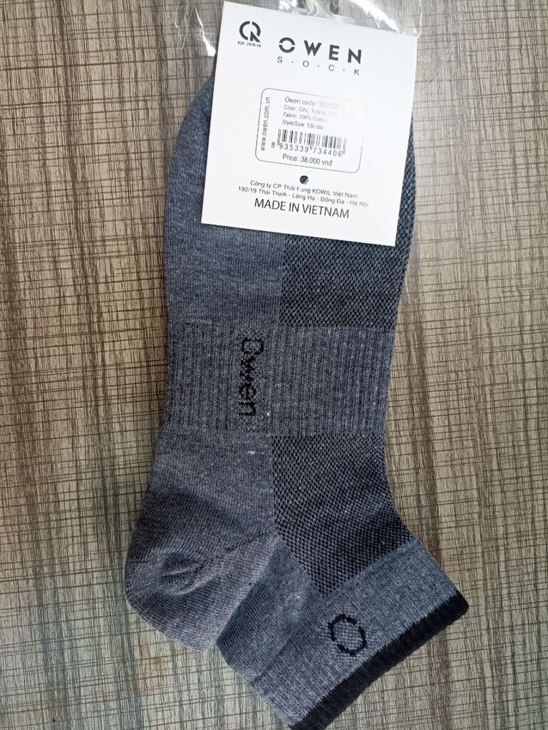 Tất owen nam cổ trung - Ảnh 3