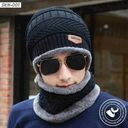 Mũ len kèm khăn - Ảnh 4