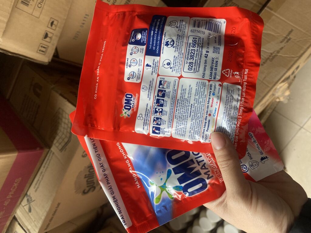 Viên giặt omo - Ảnh 4