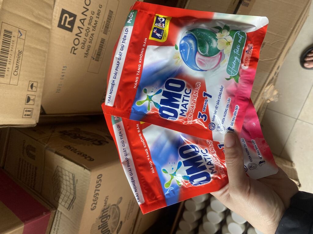 Viên giặt omo - Ảnh 3