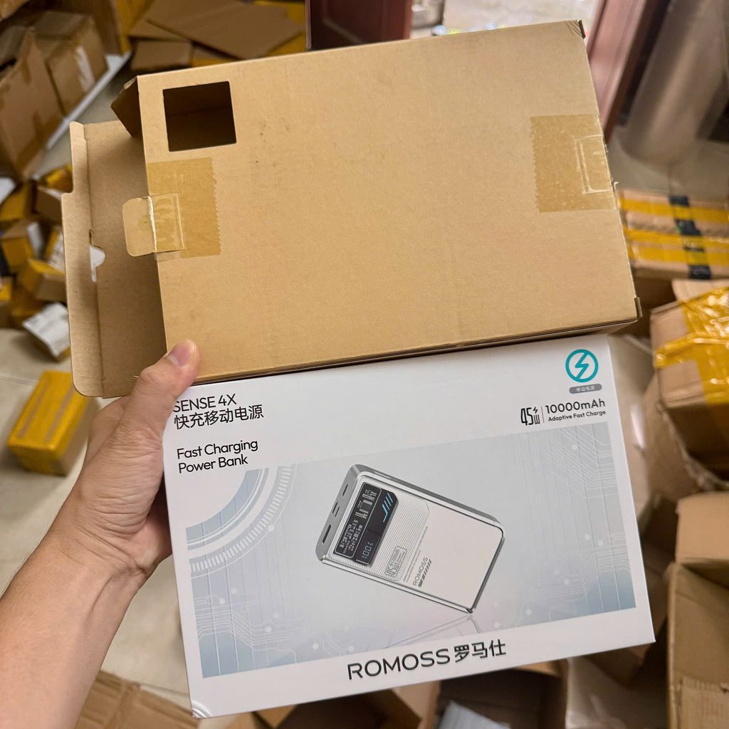 (Oder giao 10/8) Pin dự phòng ROMOSS Sense 4X 