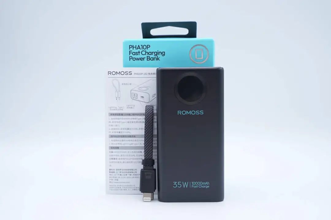 Oder giao 10/8 - Pin sạc dự phòng Romoss PHA10P - 10000mah 35W