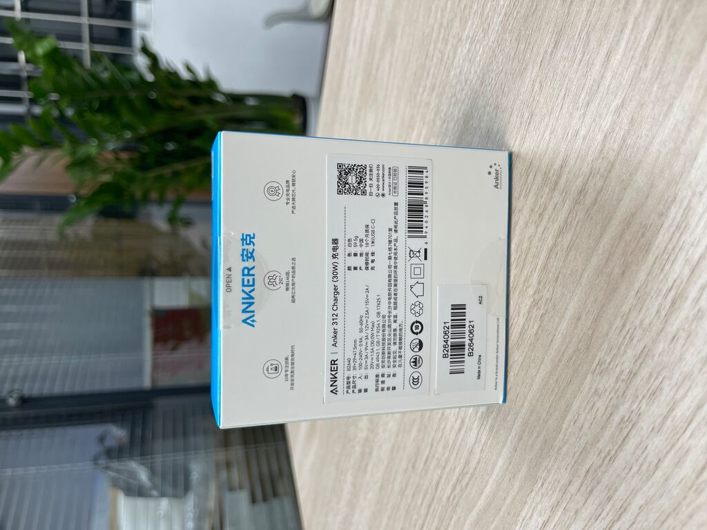 Bộ Sạc Nhanh Anker 30W 312 – B2640 Kèm cáp C-C - Ảnh 4