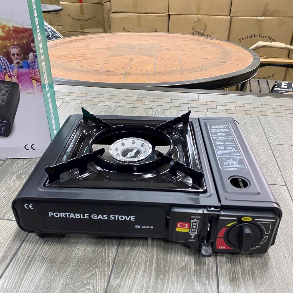 Bếp Ga Mini Chất Liệu Thép Cao Cấp Không Gỉ - Ảnh 2