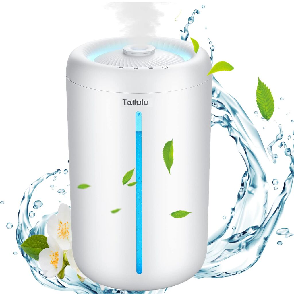 Máy tạo ẩm phun sương, xông tinh dầu TAILULU - kèm đèn ngủ (hàng bán Amazon Nhật) - Ảnh 4