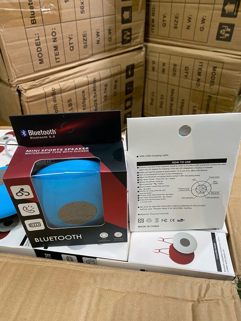 Loa Bluetooth mini cầm tay 3W  - màu xanh - Ảnh 5