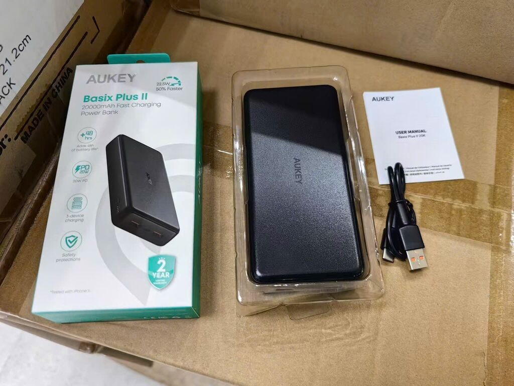 Sạc dự phòng Aukey 20.000mAh PB-N93 sạc nhanh 22.5W  - Ảnh 2
