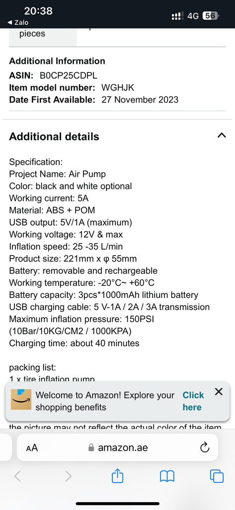  💎 Máy bơm điện cầm tay đa năng DTIME (hàng bán trên A.mazon)  - Ảnh 7