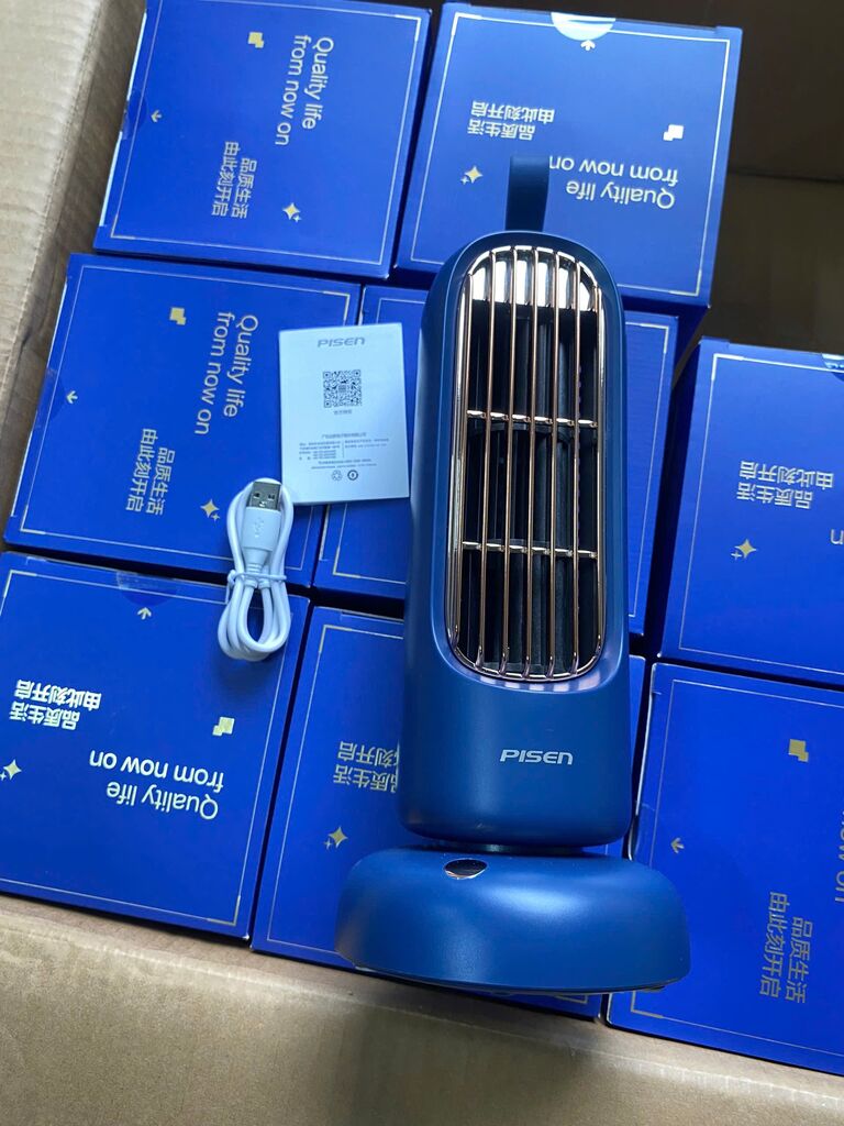 Quạt tháp không dây PISEN HJ-F04 (màu xanh) - Ảnh 2