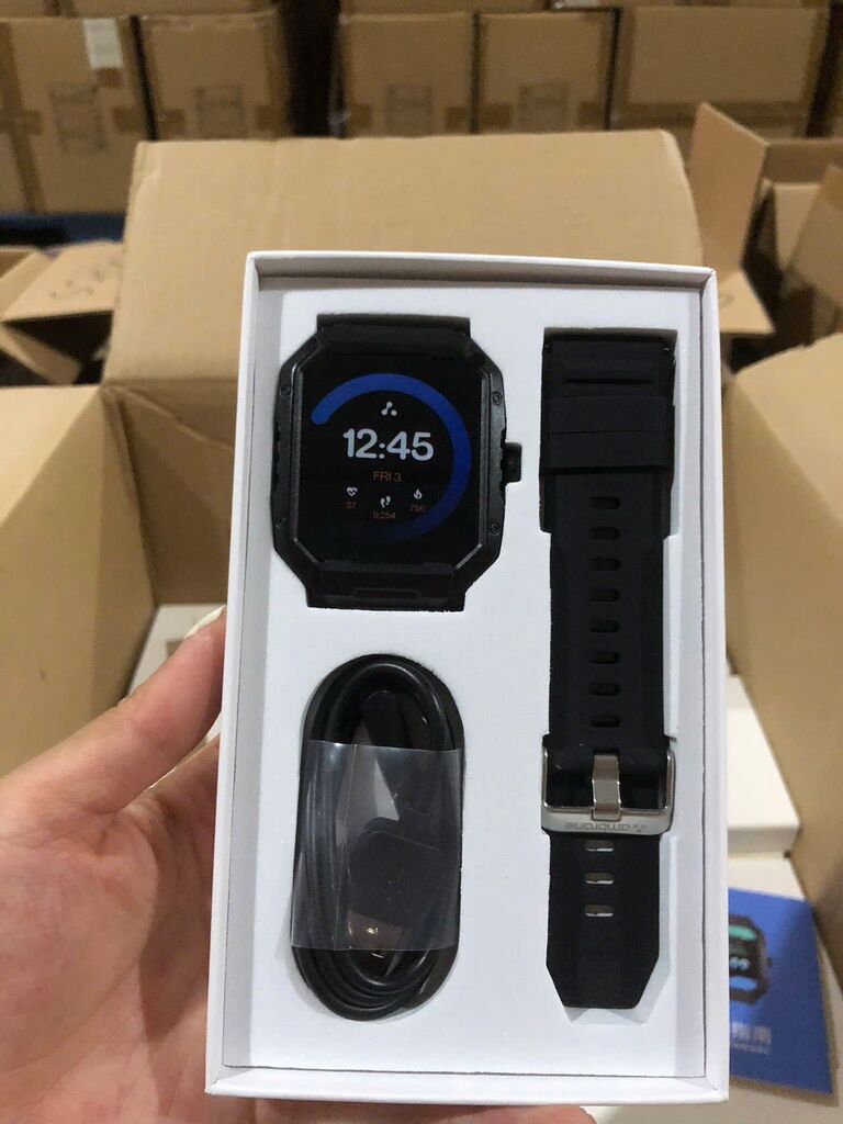Đồng Hồ Thông Minh Ambrane Fitshot Axis - Nghe gọi nghe nhạc đọc tn trực tiếp, theo dõi sức khoẻ - Ảnh 3
