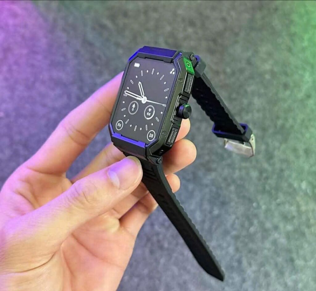 Đồng Hồ Thông Minh Ambrane Fitshot Axis - Nghe gọi nghe nhạc đọc tn trực tiếp, theo dõi sức khoẻ - Ảnh 4