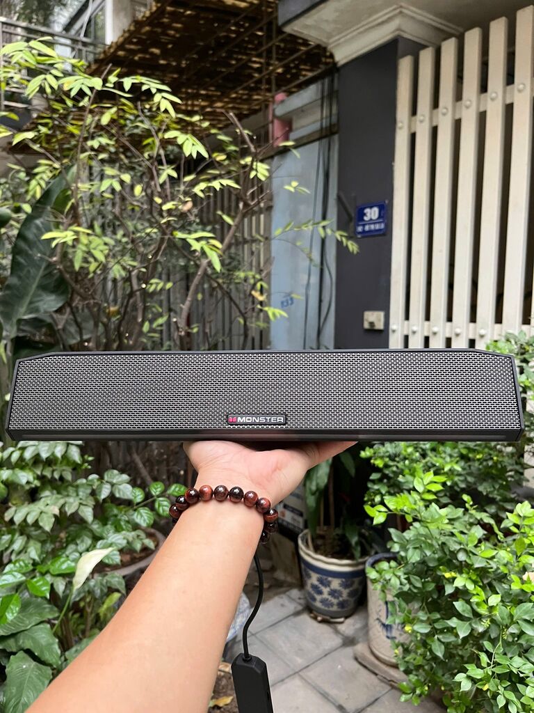 Loa Monster Soundbar mini AIRMARS GO 1 – BẢN CÓ DÂY CHUẨN CHƠI GAME, NGHE NHẠC - Ảnh 4