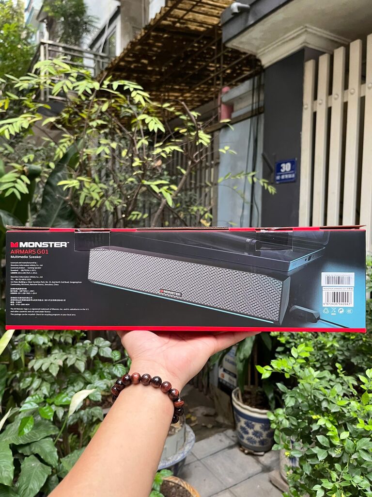 Loa Monster Soundbar mini AIRMARS GO 1 – BẢN CÓ DÂY CHUẨN CHƠI GAME, NGHE NHẠC - Ảnh 7