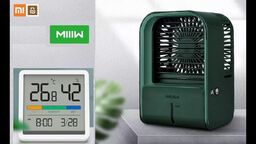Quạt phun sương để bàn Xiaomi MIIIW Comfort – Mát Lạnh & Dễ Chịu, Cắm điện dùn…