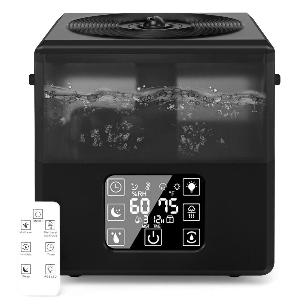 Máy tạo độ ẩm siêu âm Ultrasonic Humidifie - tự ngắt thông minh,kèm điều khiển - Ảnh 5