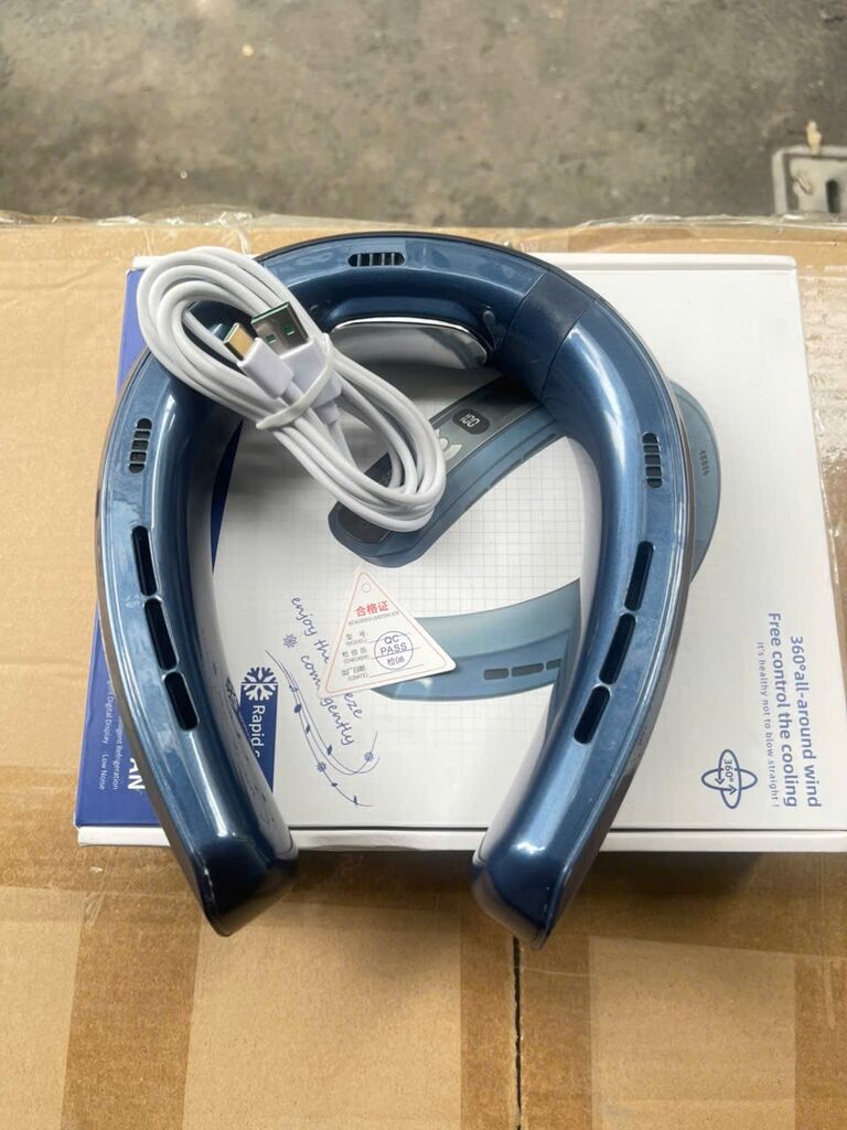 QUẠT ĐEO CỔ ICE ENGINE 04 – Quạt đeo cổ sò lạnh, giải nhiệt tức thì