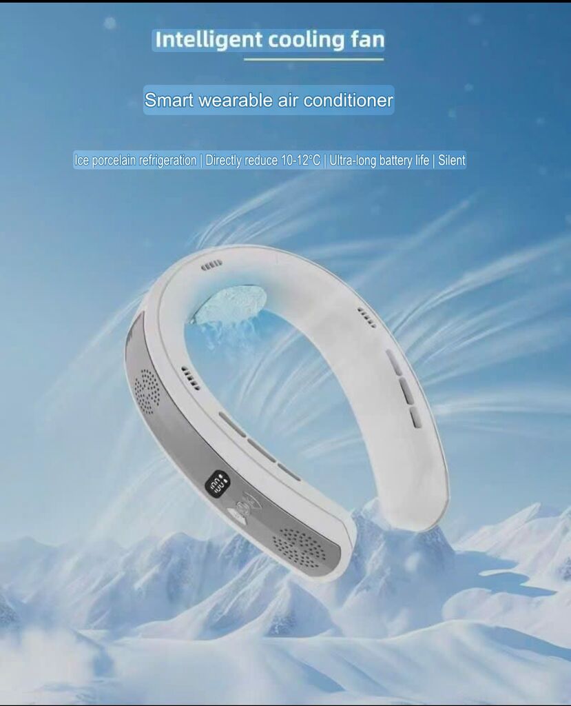 QUẠT ĐEO CỔ ICE ENGINE 04 – Quạt đeo cổ sò lạnh, giải nhiệt tức thì - Ảnh 8