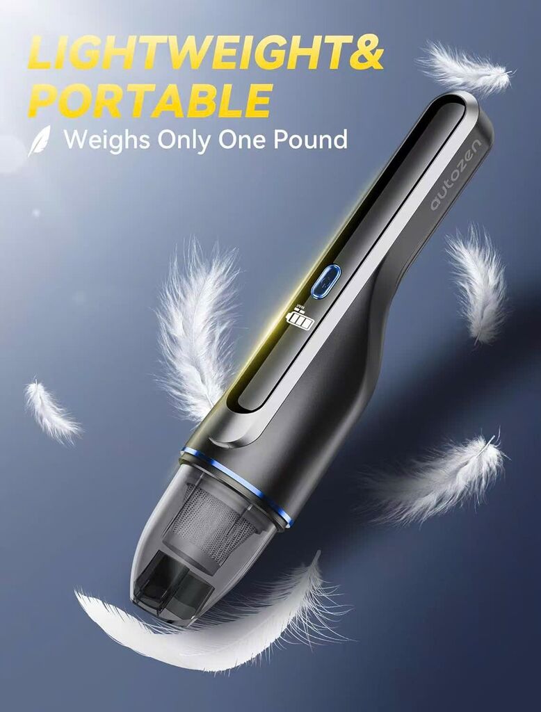 Máy Hút Bụi Cầm Tay Autozen H4 - Lực Hút 15000Pa, Trang bị đèn LED, Trọng lượng siêu nhẹ - Ảnh 8