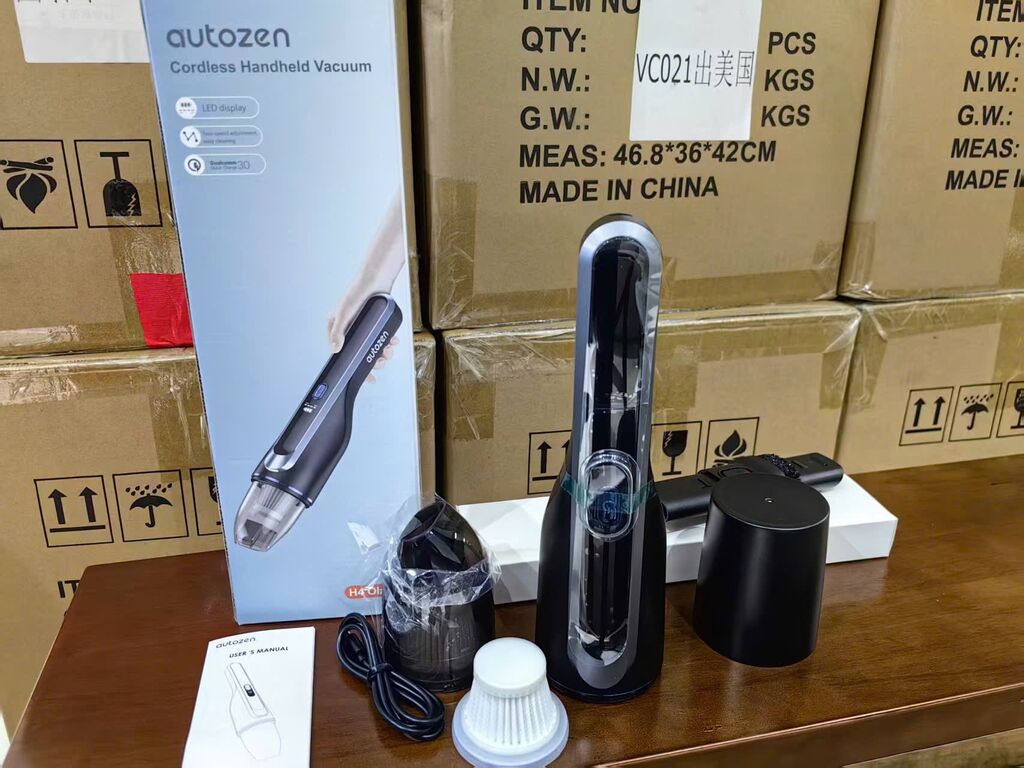 Máy Hút Bụi Cầm Tay Autozen H4 - Lực Hút 15000Pa, Trang bị đèn LED, Trọng lượng siêu nhẹ