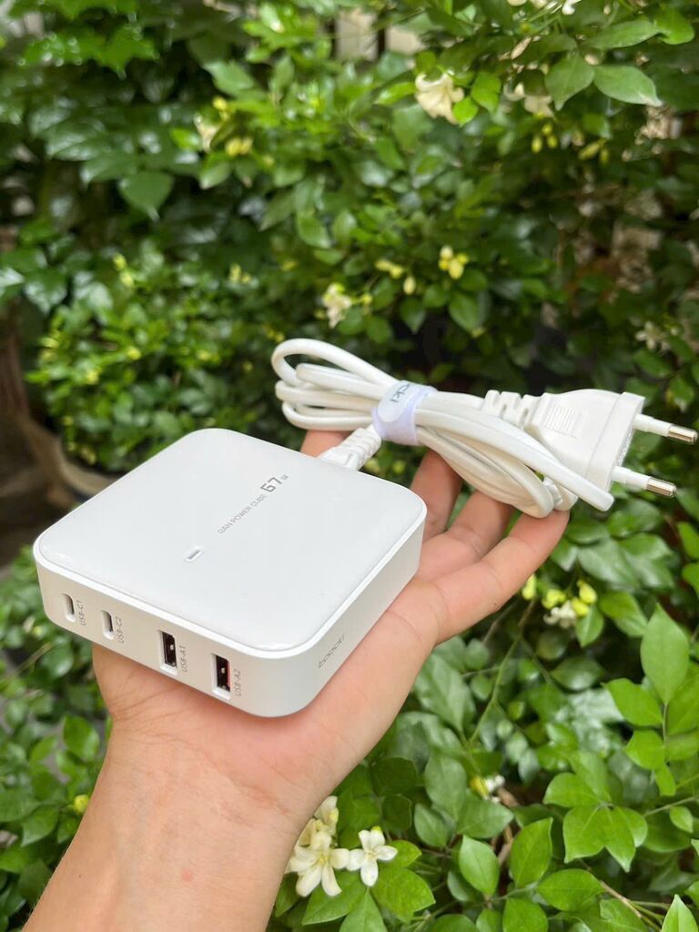 Bộ Sạc Nhanh TOOCKI 67W GaN 4 Cổng - Hàng xuất khẩu thị trường Korea - Ảnh 5