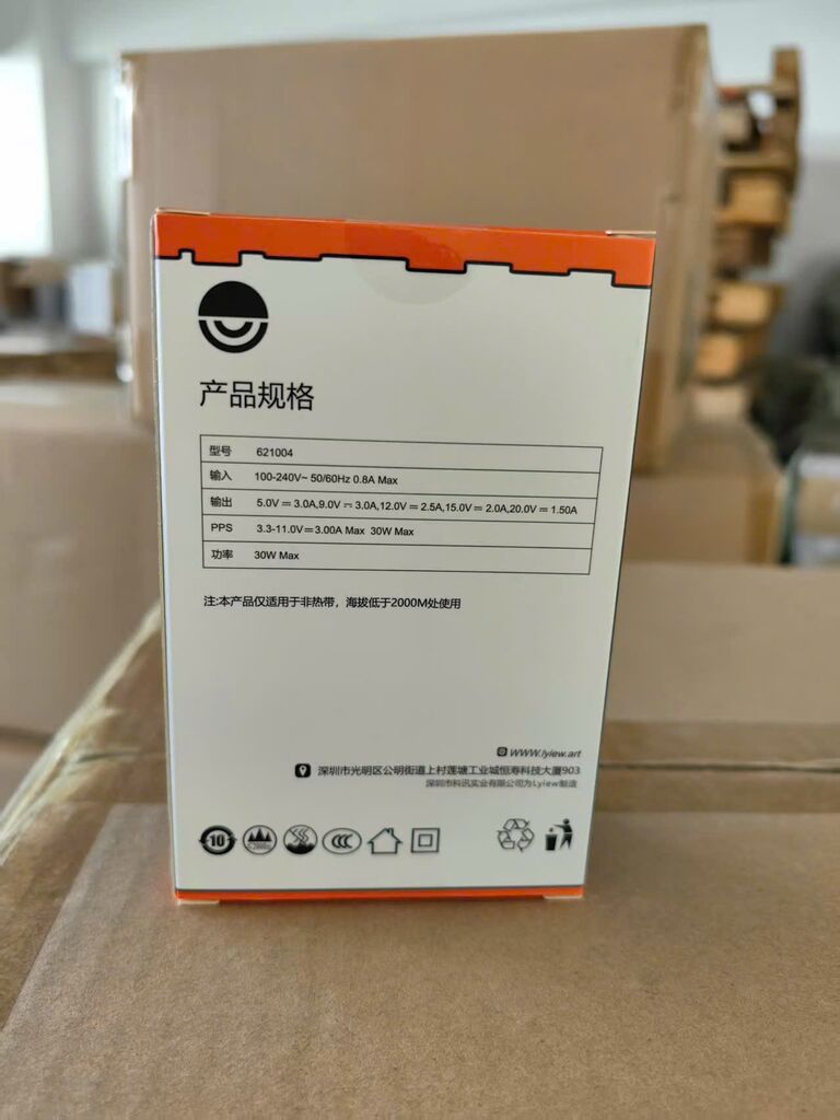 Sạc nhanh GaN LYIOW 30W - Sạc nhanh PD/QC/PPS - Ảnh 5