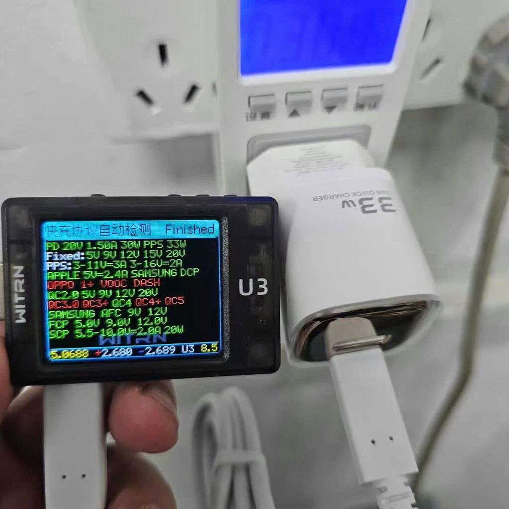  Củ sạc nhanh Toocki 2 cổng GaN 33w (Hàng xuất thị trường Hàn) - Ảnh 7