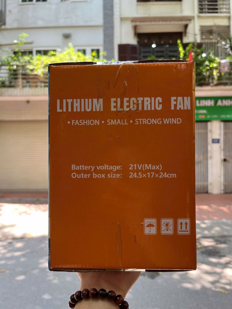 Quạt công nghiệp mini pin Lithiom - Ảnh 5