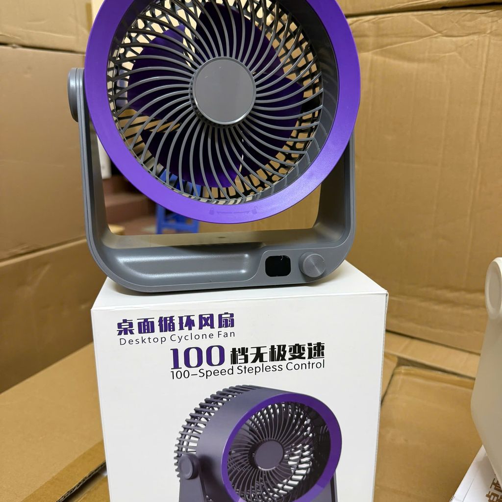 Quạt tích điện đa năng Y-001 - Để bàn, treo tường  - Ảnh 2