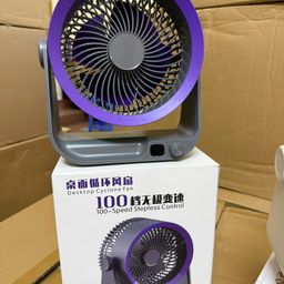 Quạt tích điện đa năng Y-001 - Để bàn, treo tường, 100 cấp độ, an toàn cho trẻ…