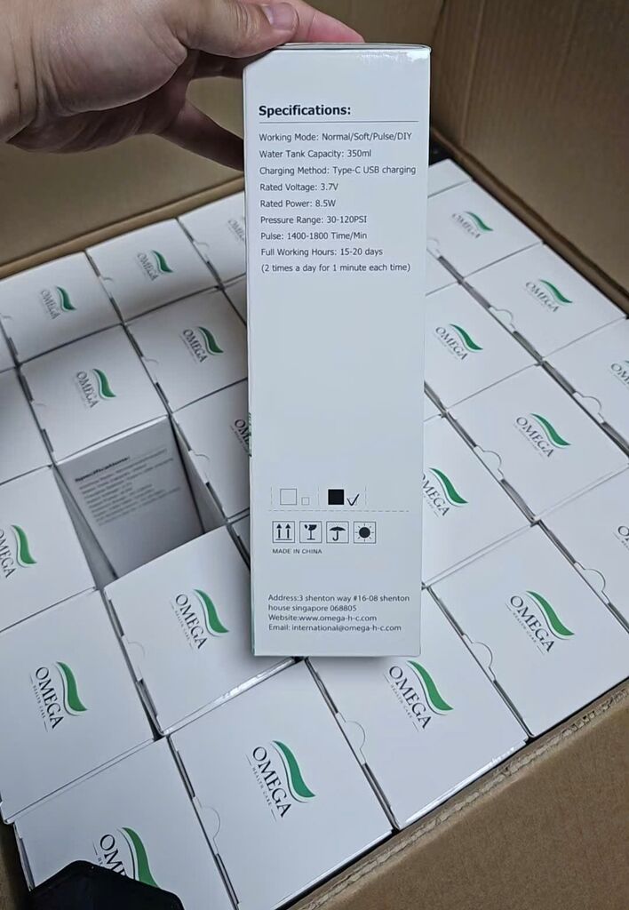 Máy tăm nước Omega (thương hiệu Singapo) - Ảnh 4