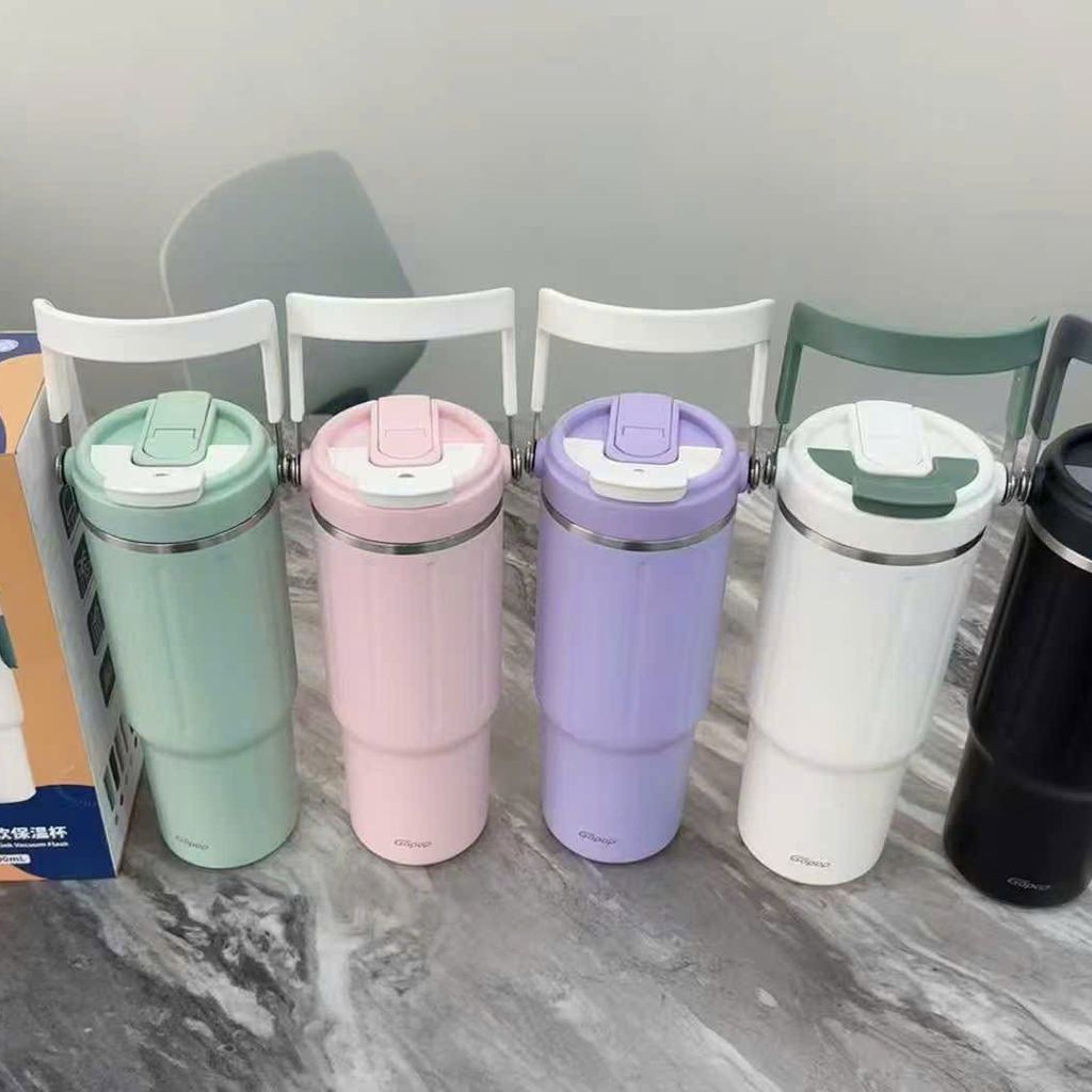 Ly giữ nhiệt 900ml Gopop (hàng bán Amazon Nhật) 