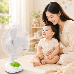 Quạt tích điện HKITA - An toàn, pin lâu, đèn LED chiếu sáng, có cổng sạc đt, p…