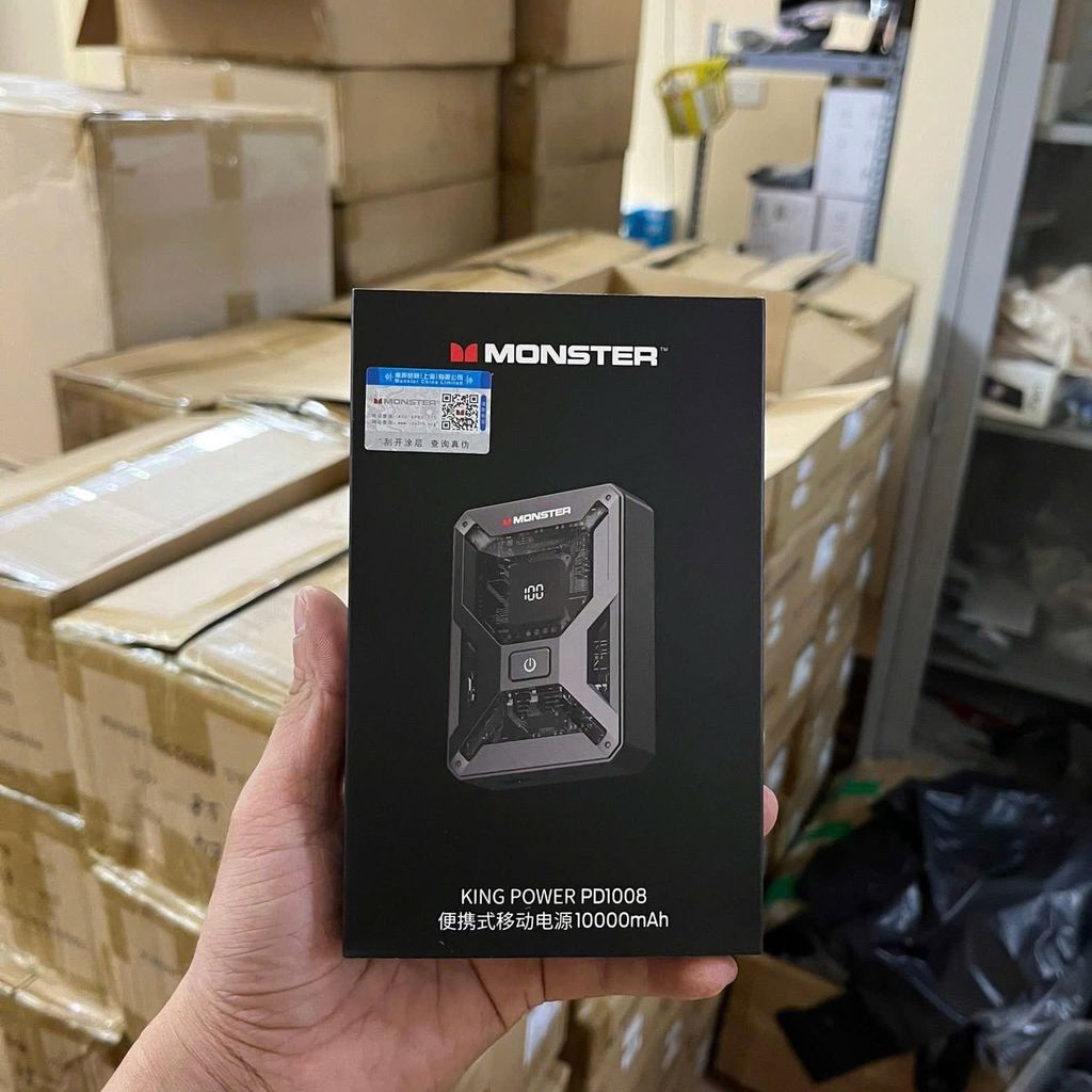 Sạc Dự Phòng MONSTER King Power PD1008 – 10.000mAh - Ảnh 2