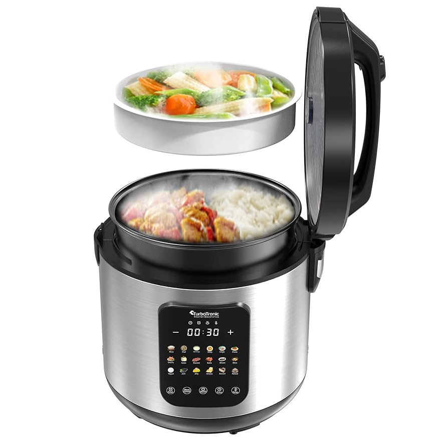 Nồi điện đa năng TurboTronic Multicooker - Dung tích 5L, 18 chức năng nấu - Ảnh 8