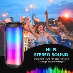 Loa Bluetooth Switch On - Thương hiệu Đức từ Kaufland- Pin trâu, LED màu, TWS…