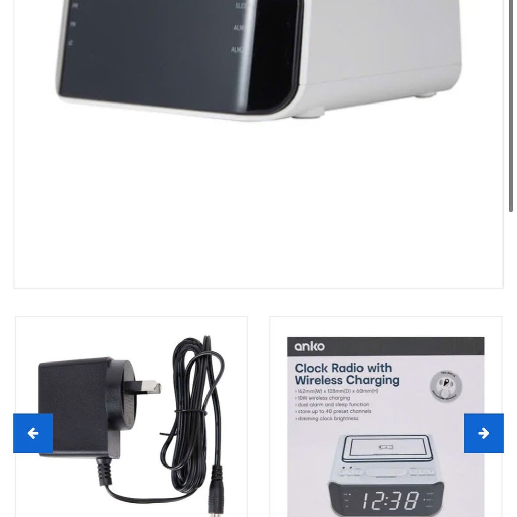 Loa Đài Phát Thanh Đồng Hồ Anko Kiêm Sạc Không Dây - Ảnh 5