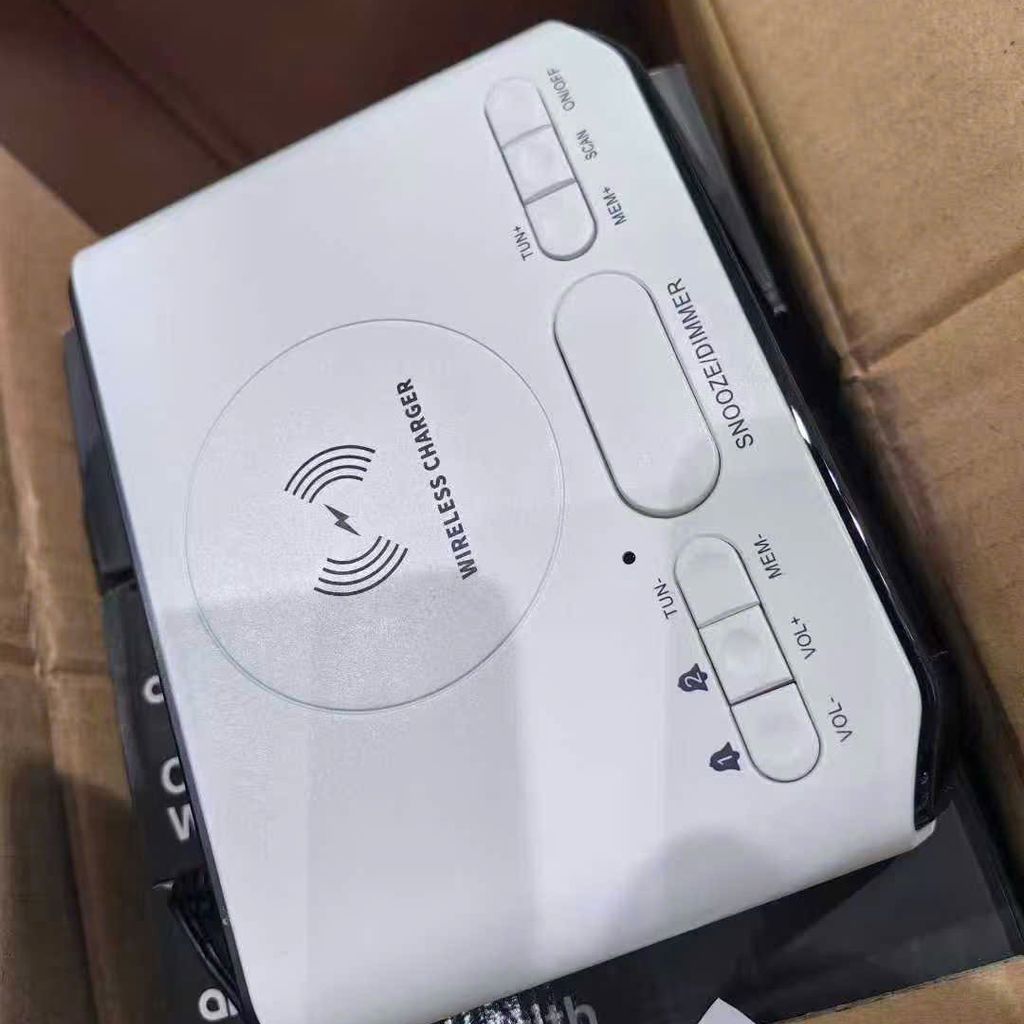 Loa Đài Phát Thanh Đồng Hồ Anko Kiêm Sạc Không Dây - Ảnh 6