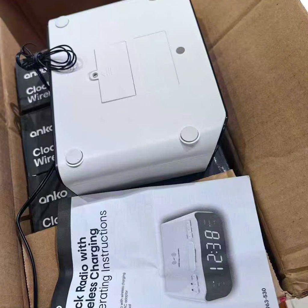 Loa Đài Phát Thanh Đồng Hồ Anko Kiêm Sạc Không Dây - Ảnh 7