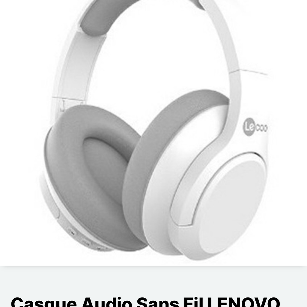 Tai nghe Bluetooth Lenovo Lecoo ES209 - Siêu nhẹ, Mic khử tiếng ồn, Pin 10h, Gấp gọn tiện lợi - Ảnh 3