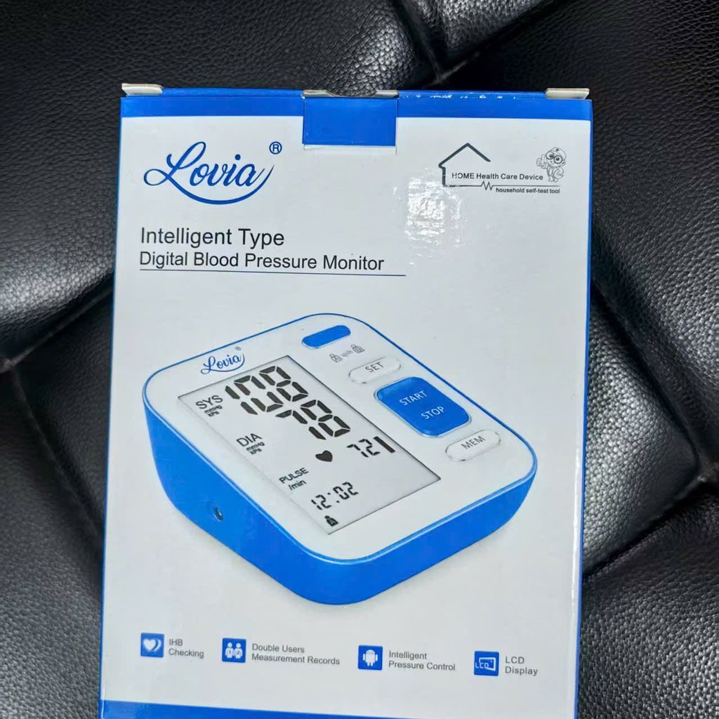 Máy đo huyết áp tự động Lovia - đo nhanh, chính xác, cảnh báo nhịp tim bất thường - Ảnh 6