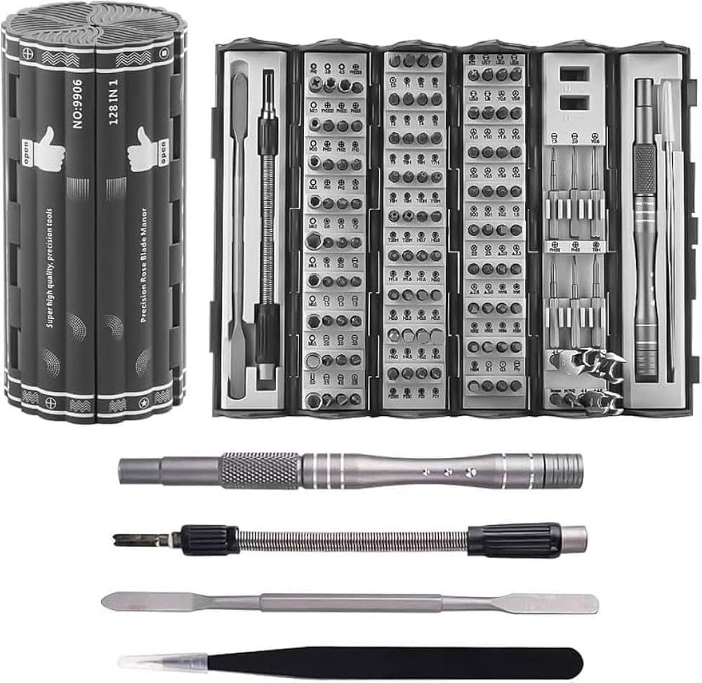 Bộ Tua Vít Đa Năng 128 trong 1- Bao Bì Giả Lập Vũ Trụ - Chât liệu cap cấp- Chuyên nghiệp - Gọn Gàng