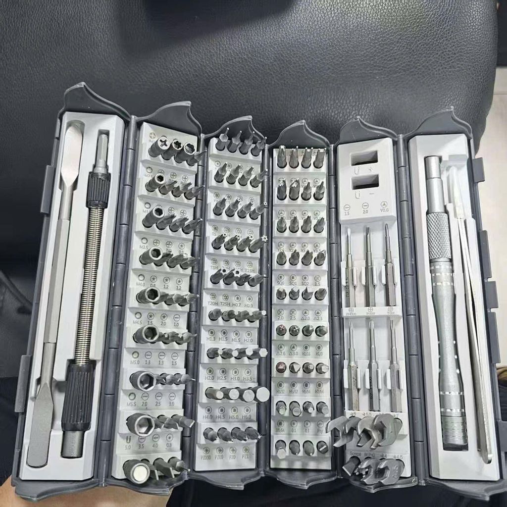 Bộ Tua Vít Đa Năng 128 trong 1- Bao Bì Giả Lập Vũ Trụ - Chât liệu cap cấp- Chuyên nghiệp - Gọn Gàng  - Ảnh 3