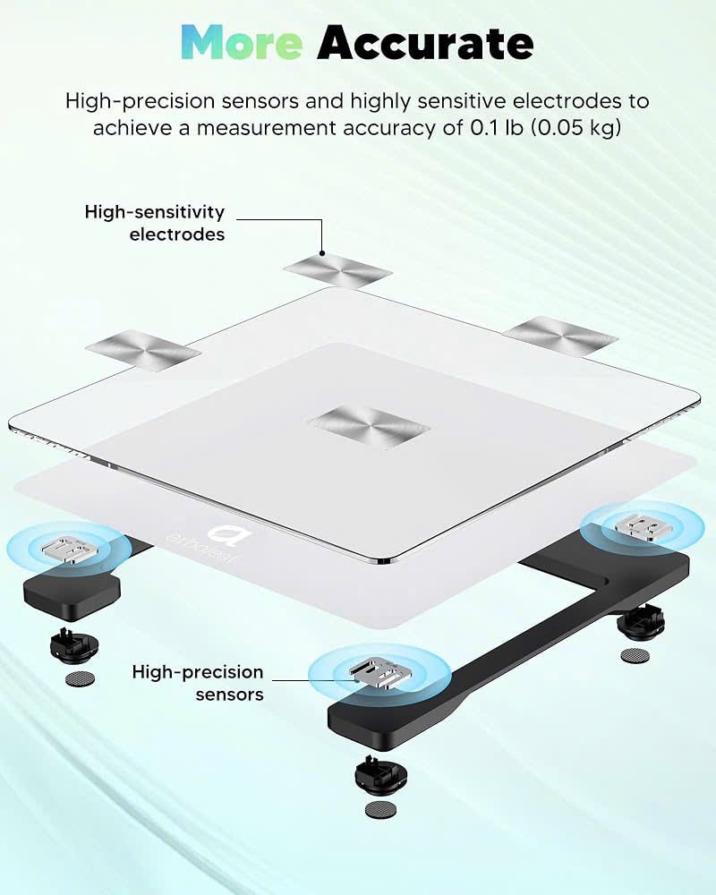 Cân điện tử thông minh Arboleaf - Theo dõi 14 chỉ số cơ thể, chính xác, dễ sử dụng, app tiếng Việt - Ảnh 10